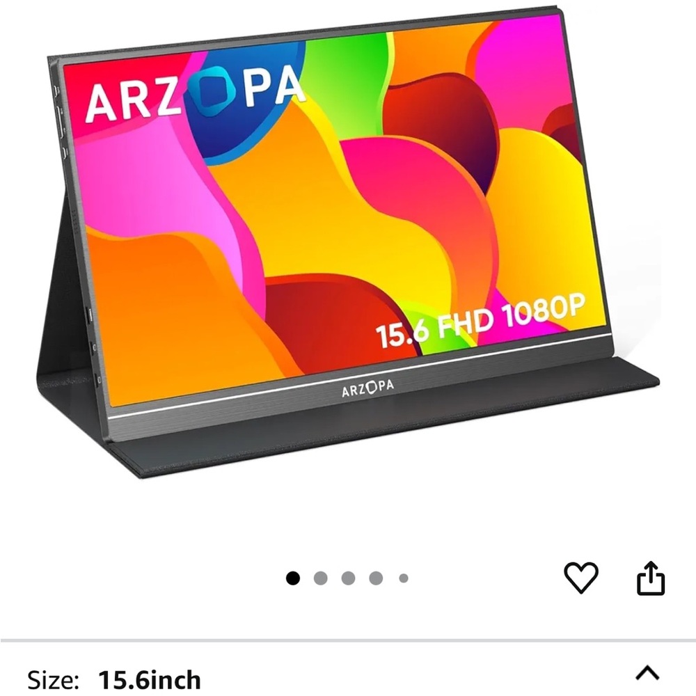 ARZOPA 15.6 Inch Portable Monitor